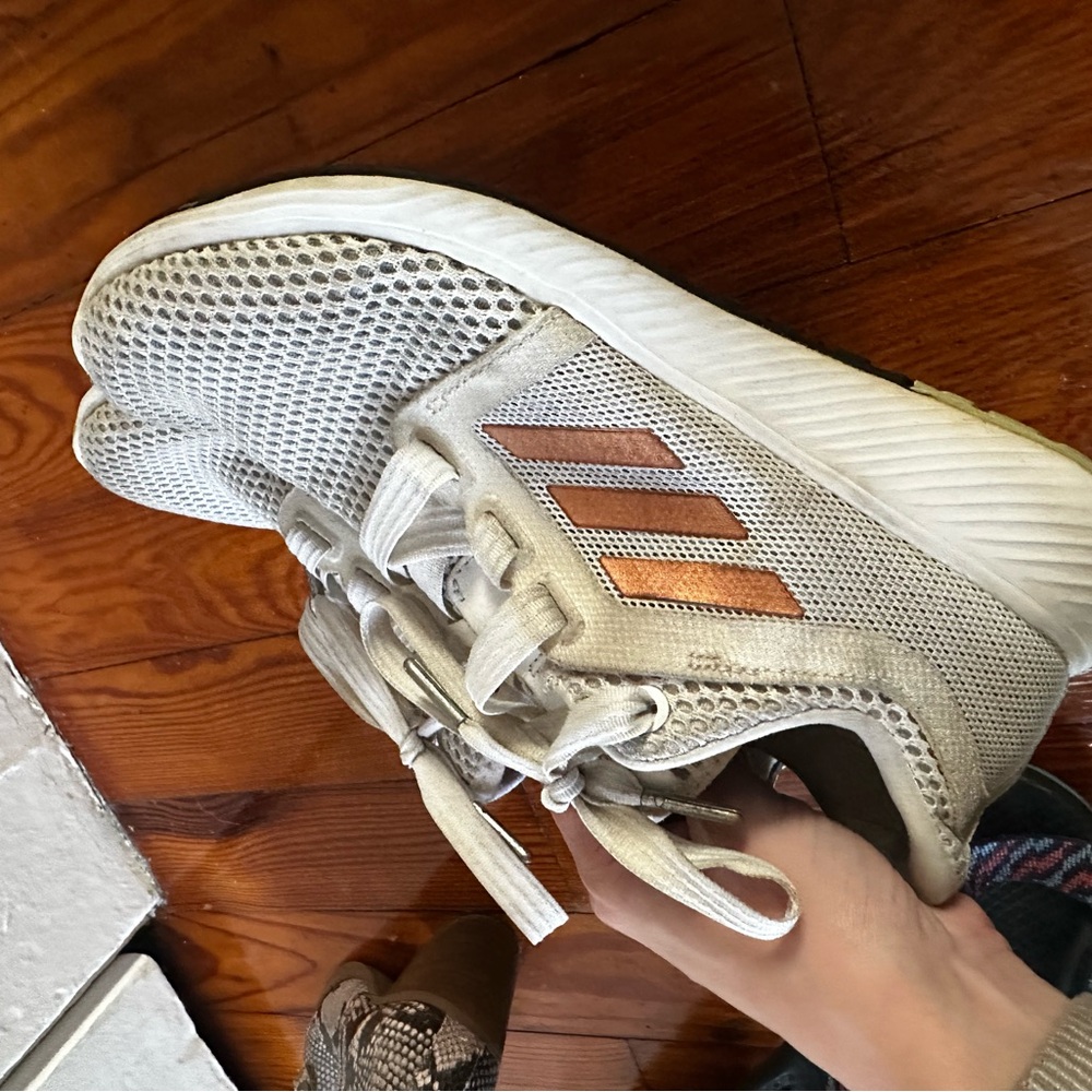 Adidas White Sneakers EdgeLux Size 6.5